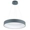 Cwi Lighting Arenal LED Drum Shade Pendant With Gray & White Finish 7103P24-1-167 - alternate 5